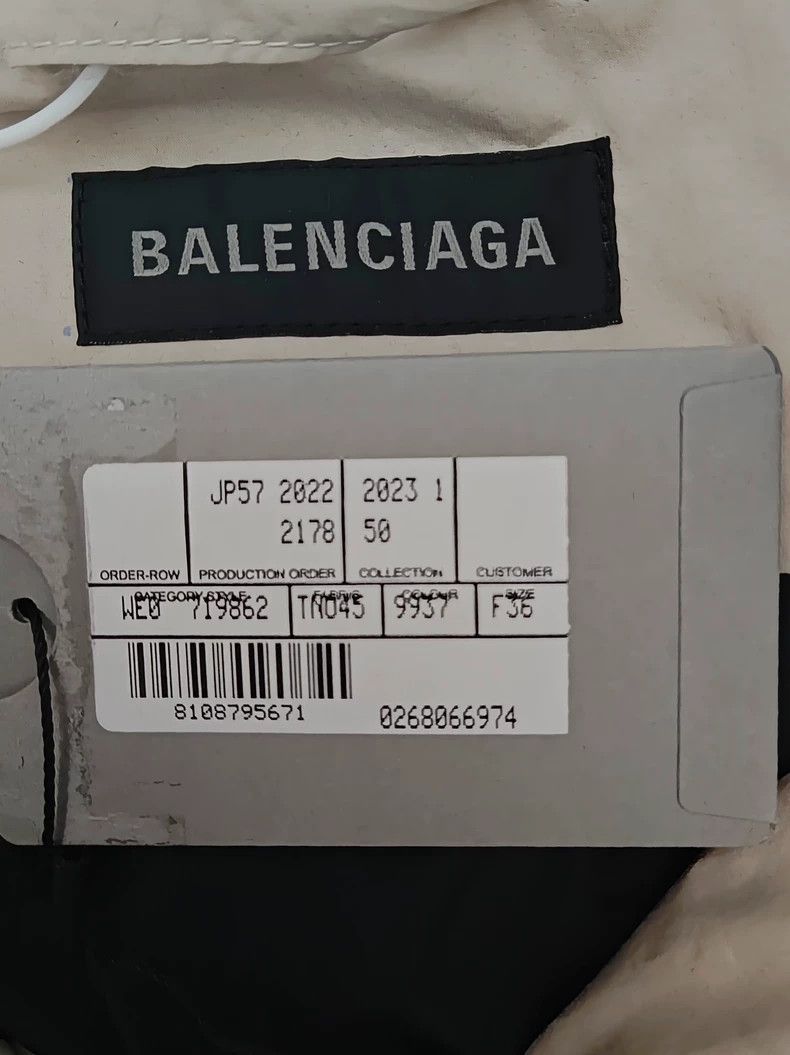 Balenciaga Balenciaga SS23 sportyb letter logo printed quilted stand u Size US XS / EU 42 / 0 - 4 Thumbnail