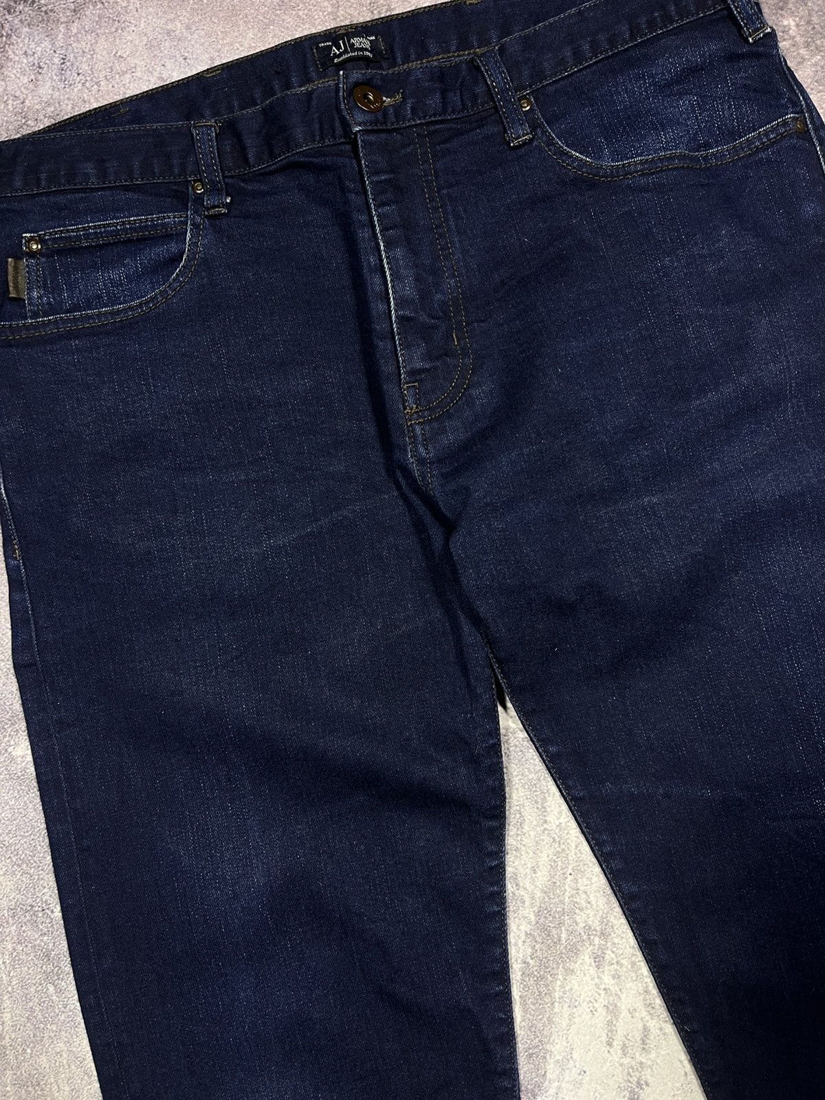Armani Armani Jeans Metal Logo jeans Denim Vintage Streetwear Y2K Size US 36 / EU 52 - 7 Thumbnail