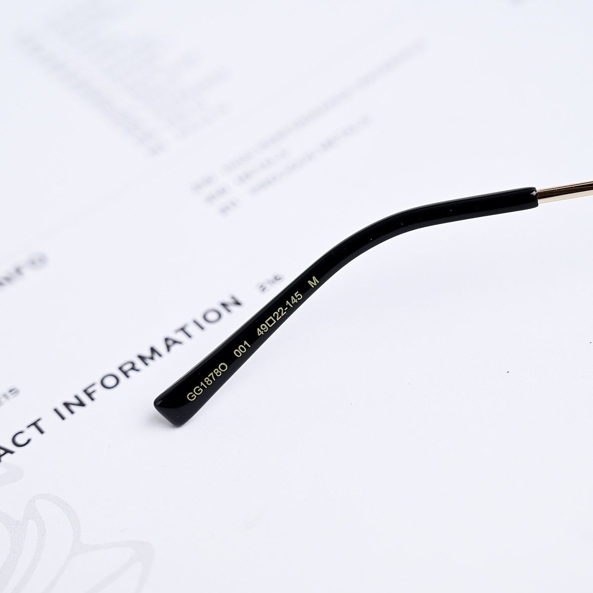 Gucci GUCCI GG1878O GLASSES Size ONE SIZE - 8 Thumbnail