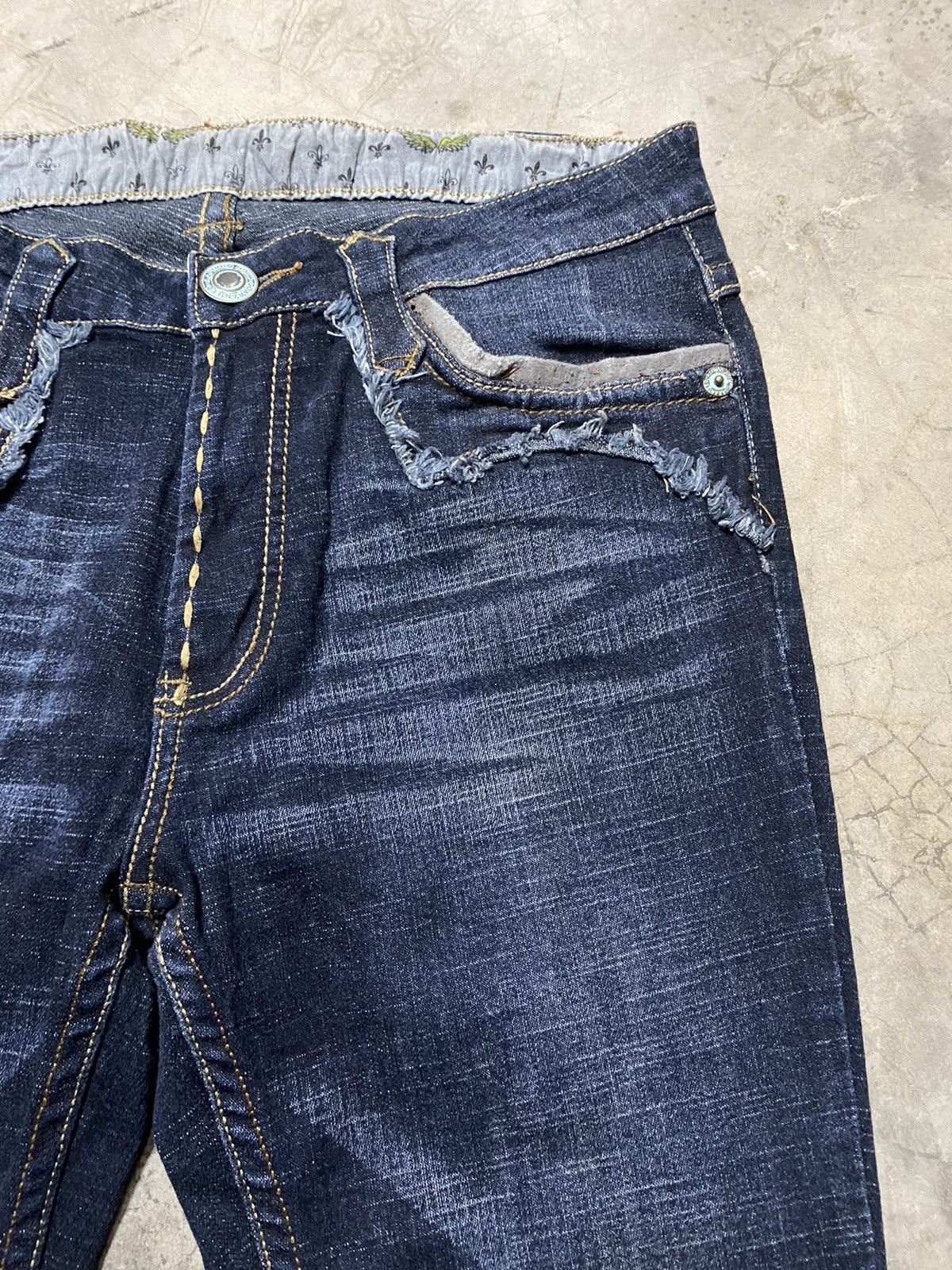 Hysteric Glamour × If Six Was Nine × Tornado Mart 💥last call💥 Flare Jeans Japan Original Tongue Pocket Size US 33 - 12 Thumbnail