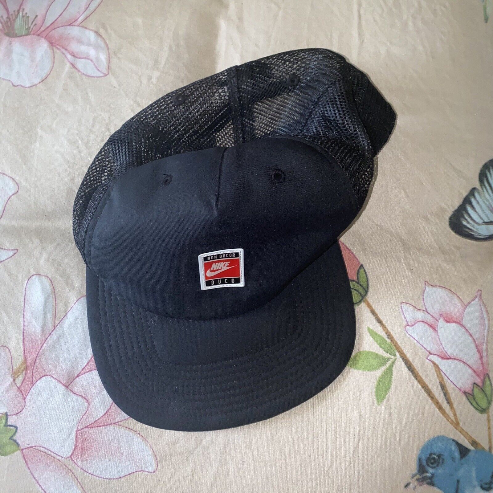 Nike Nike Trucker Hat Non Ducor Duco Black Snapback Mesh Back Size ONE SIZE - 9 Thumbnail