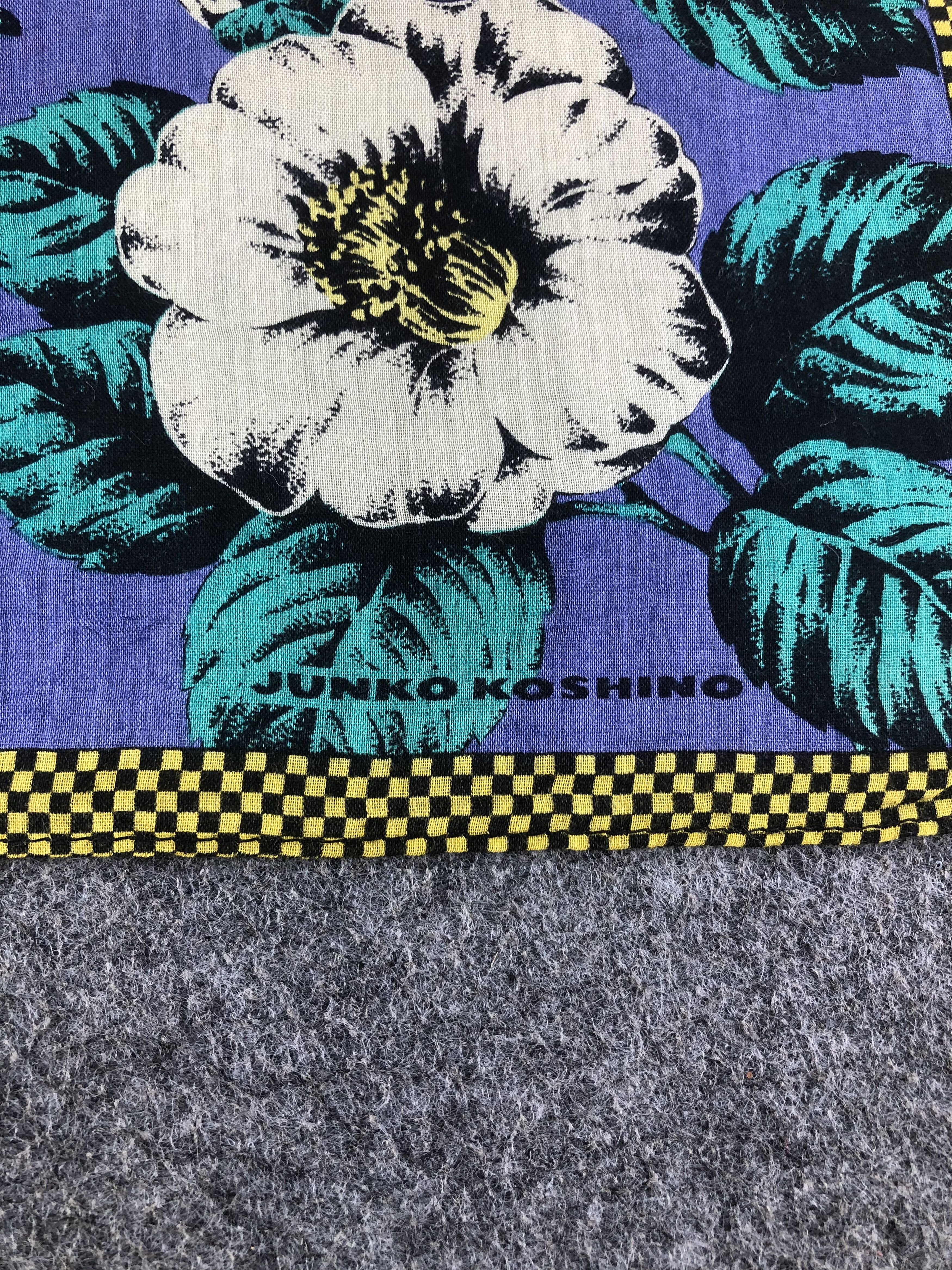 Japanese Brand × Mr. Junko × Vintage Junko Koshino Handkerchief / Bandana / Neckerchief Size ONE SIZE - 5 Thumbnail