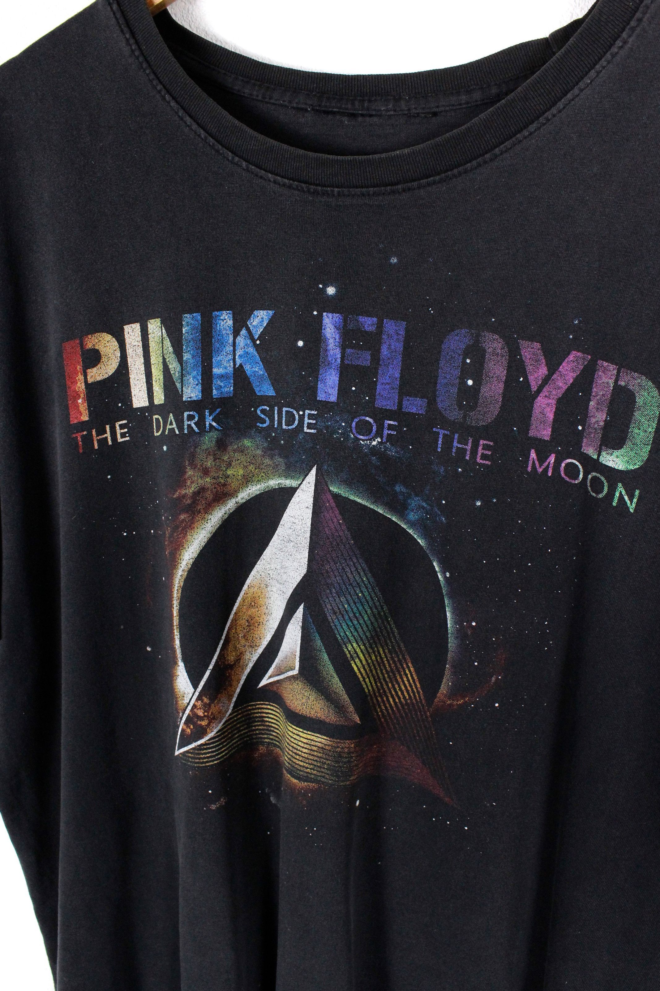 Band Tees × Pink Floyd × Vintage Vintage Pink Floyd The Dark Side of the Moon Graphic Tee 90s Size US XL / EU 56 / 4 - 2 Thumbnail
