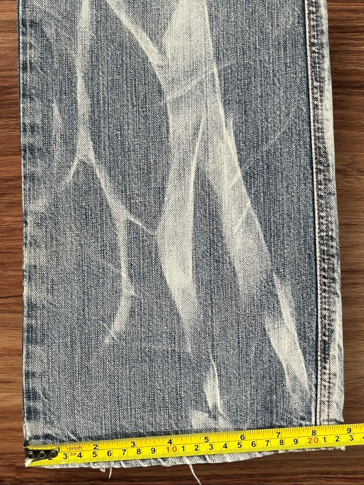 Edwin Vintage Japanese Brand Edwin Blue Way Distressed Loose Jeans Size US 32 / EU 48 - 16 Thumbnail