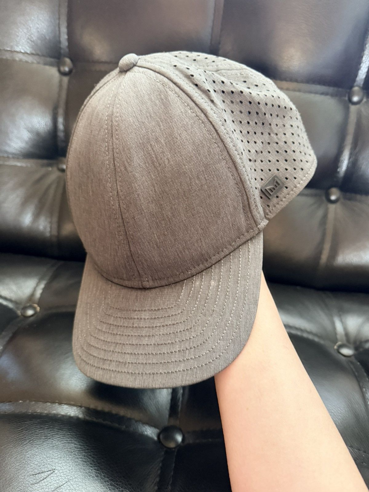 melin Melin A-Game Hydro Performance Snapback Hat Gray 58cm Size ONE SIZE - 2 Thumbnail