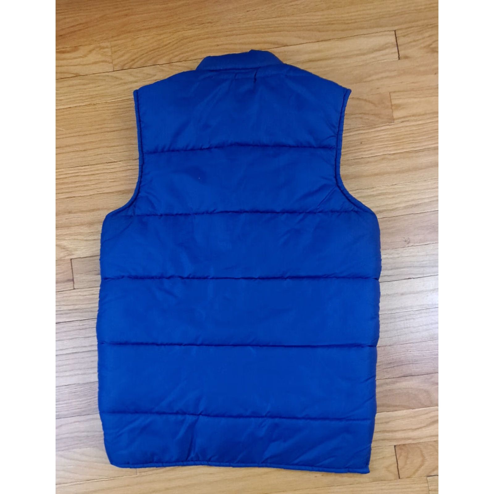 Vintage VINTAGE Osh kosh Vest Medium USA Made Blue Nylon Button Down Full Metal Button Down Outdoor Bomber Vest Men M Blue USA Pattern Solid Middle-Length Size US M / EU 48-50 / 2 - 4 Thumbnail