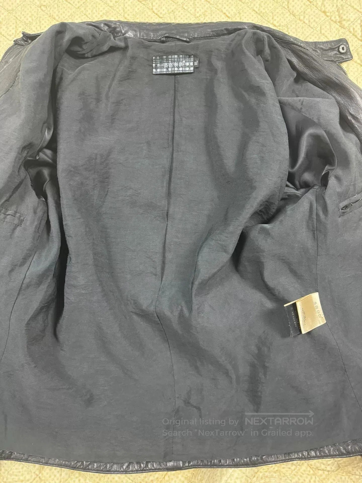 Dolce & Gabbana Men's Motorcycle Leather Jacket Collaboration. Size US XL / EU 56 / 4 - 3 Thumbnail