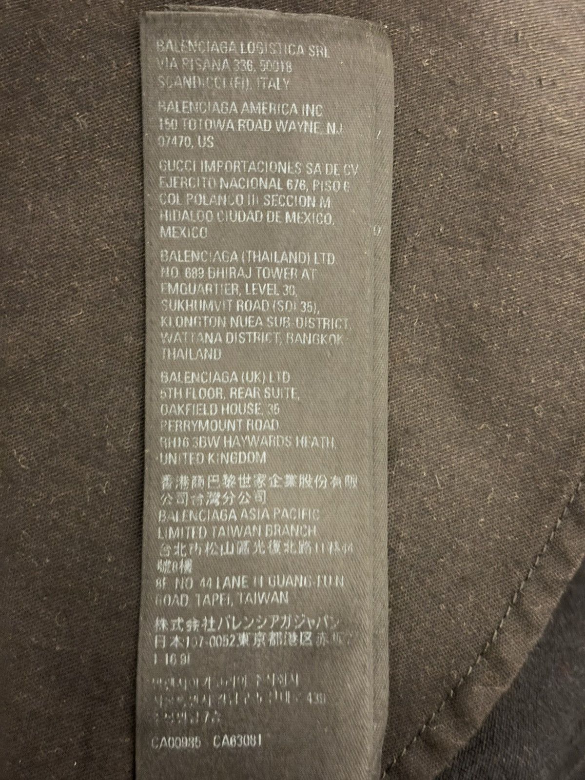 Balenciaga Balenciaga Straight-Leg Distressed Organic Jeans Size US 32 / EU 48 - 5 Thumbnail