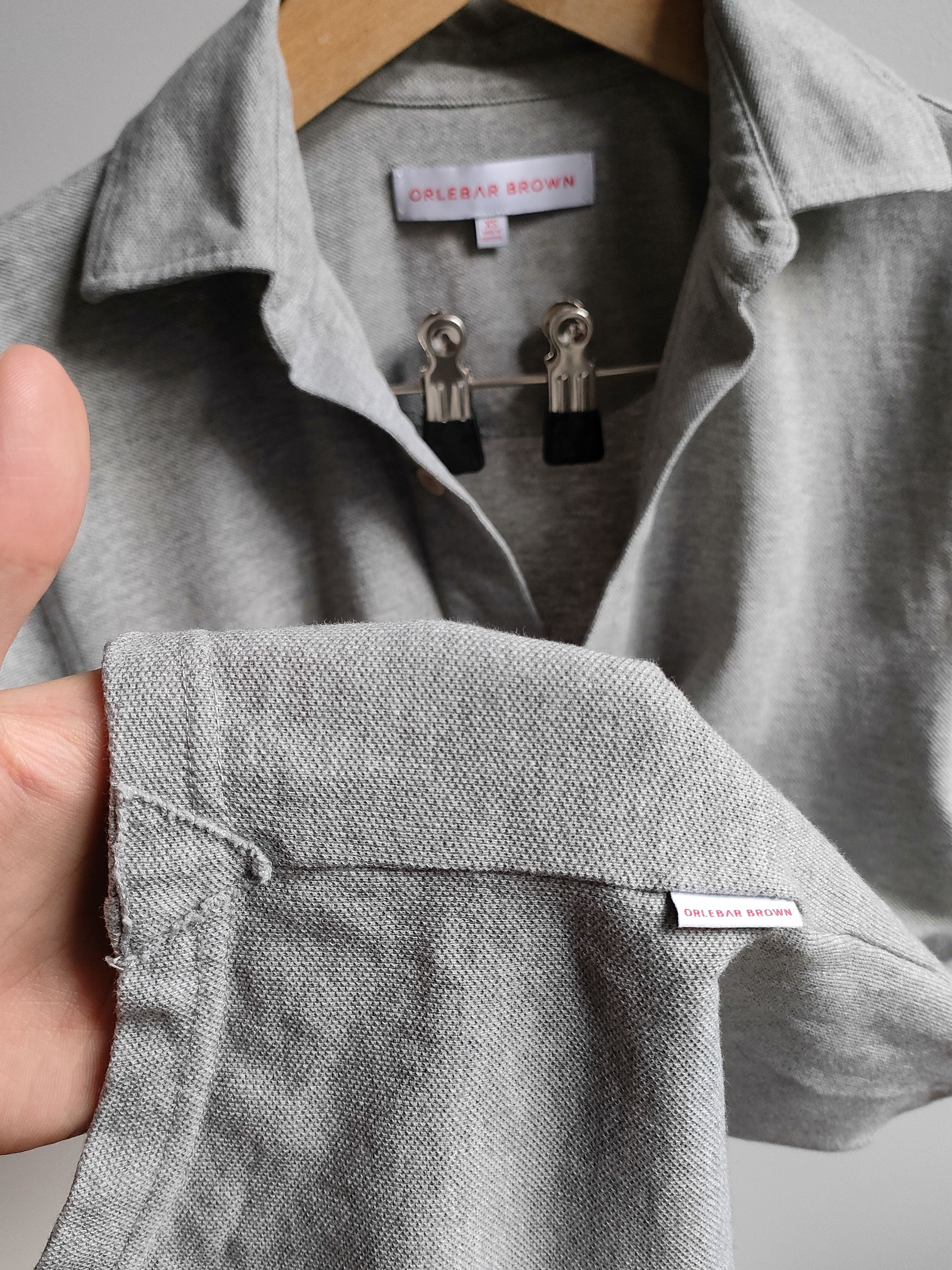 Orlebar Brown Orlebar Brown light grey polo shirt Size US XS / EU 42 / 0 - 6 Thumbnail