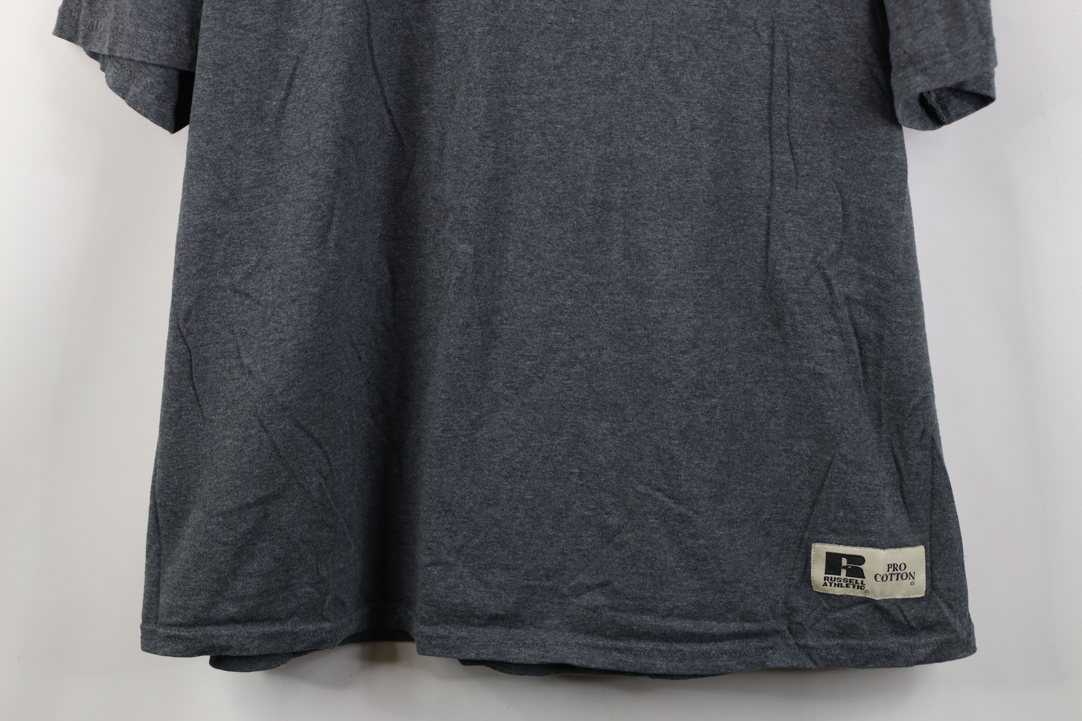 Russell Athletic Vintage 90s Y2K Russell Athletic Short Sleeve T-Shirt Gray Size US XL / EU 56 / 4 - 3 Thumbnail