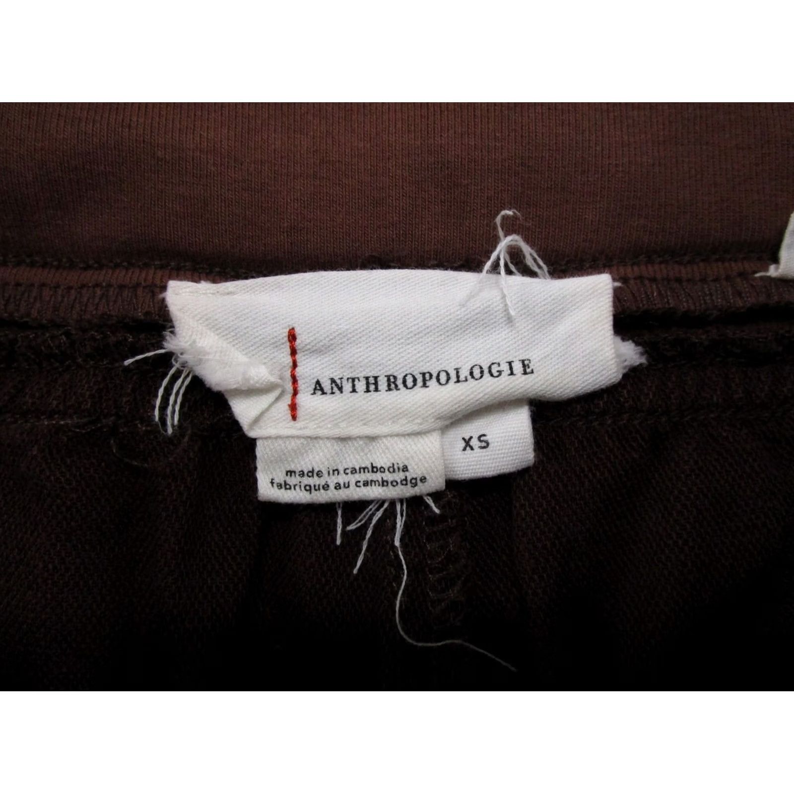 Anthropologie Anthropologie The Nomad Linen Blend Pants Joggers Womens XS Brown High Waist Casual Bohemian Size 26" / US 2 / IT 38 - 4 Thumbnail