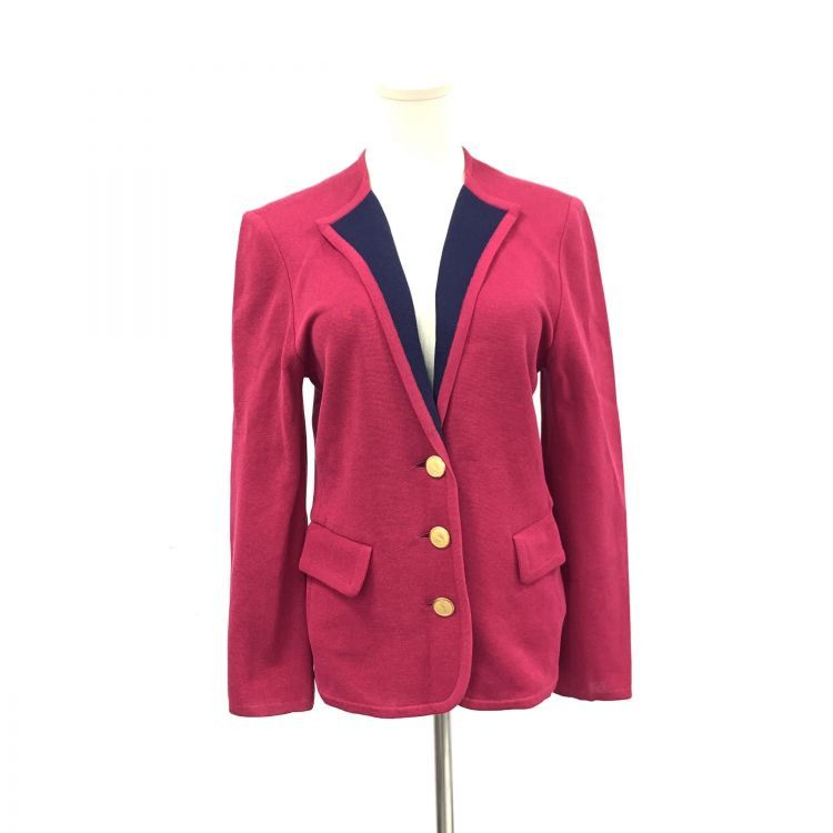 Yves Saint Laurent Yves Saint Laurent Pink Knit Cardigan Size M Size M / US 6-8 / IT 42-44 - 1 Thumbnail