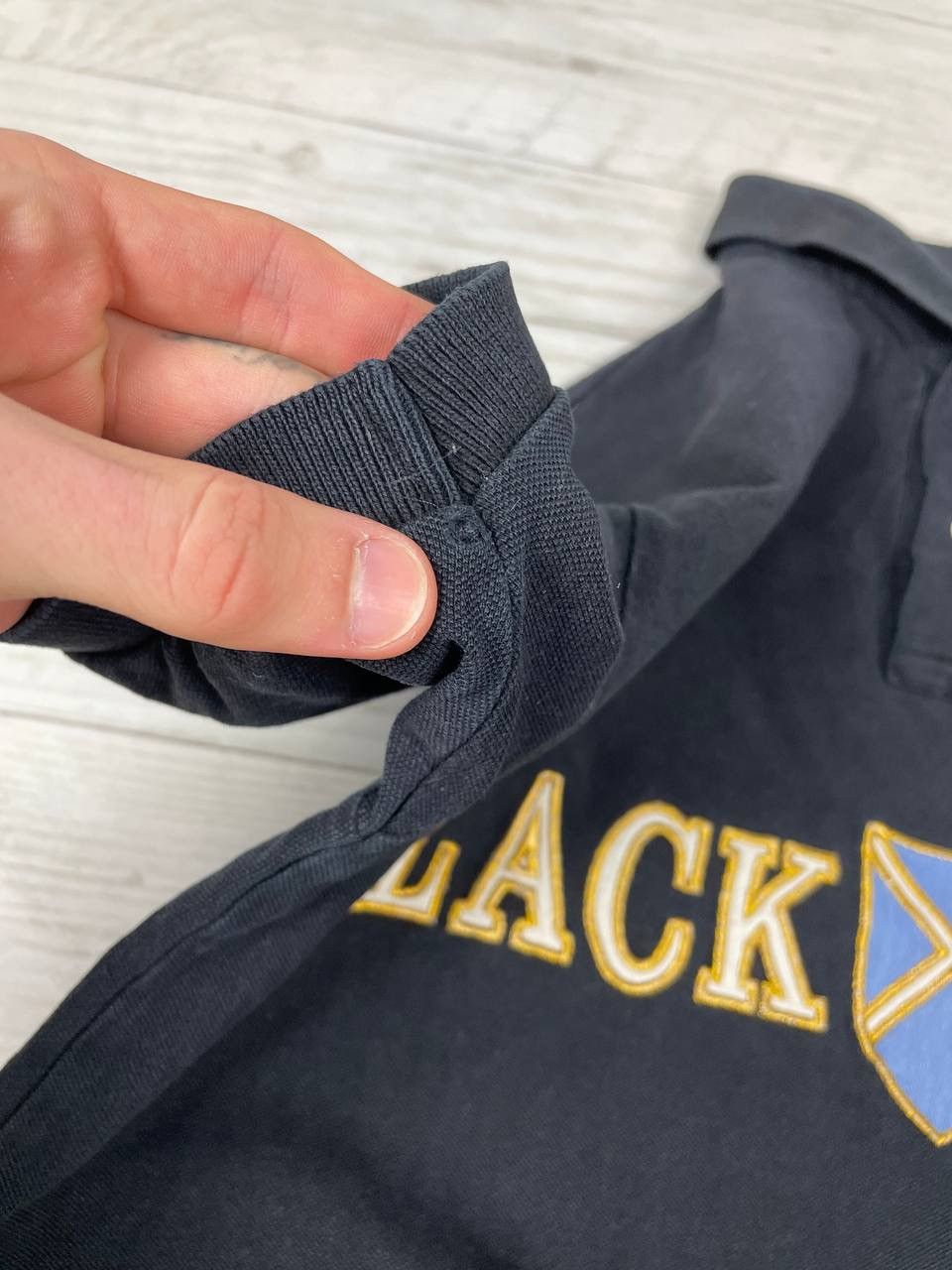 Polo Ralph Lauren Vintage Polo Ralph Lauren Blackwatch Rugby Shirt Big Pony Size US XL / EU 56 / 4 - 10 Thumbnail