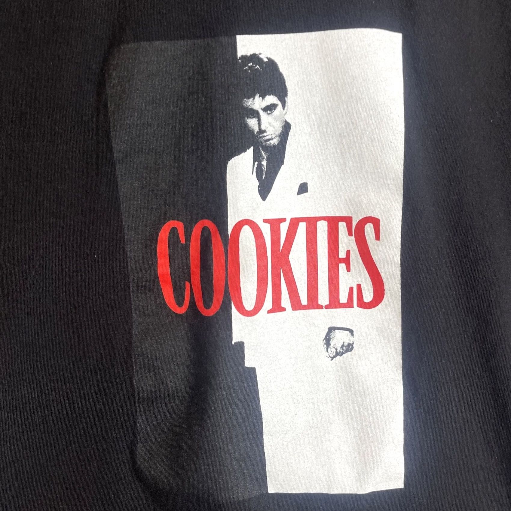 Vintage Cookies Scarface Shirt Mens Small Black Tony Montana Short Sleeve T-Shirt Size US S / EU 44-46 / 1 - 5 Thumbnail