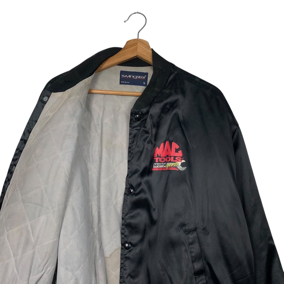 Vintage Vintage Mac Tools Motorsports Light Jacket Size US L / EU 52-54 / 3 - 10 Thumbnail
