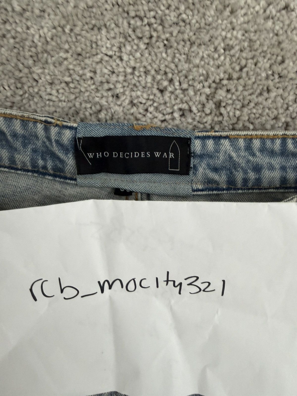 Who Decides War Who decided war jeans Size US 38 / EU 54 - 5 Thumbnail