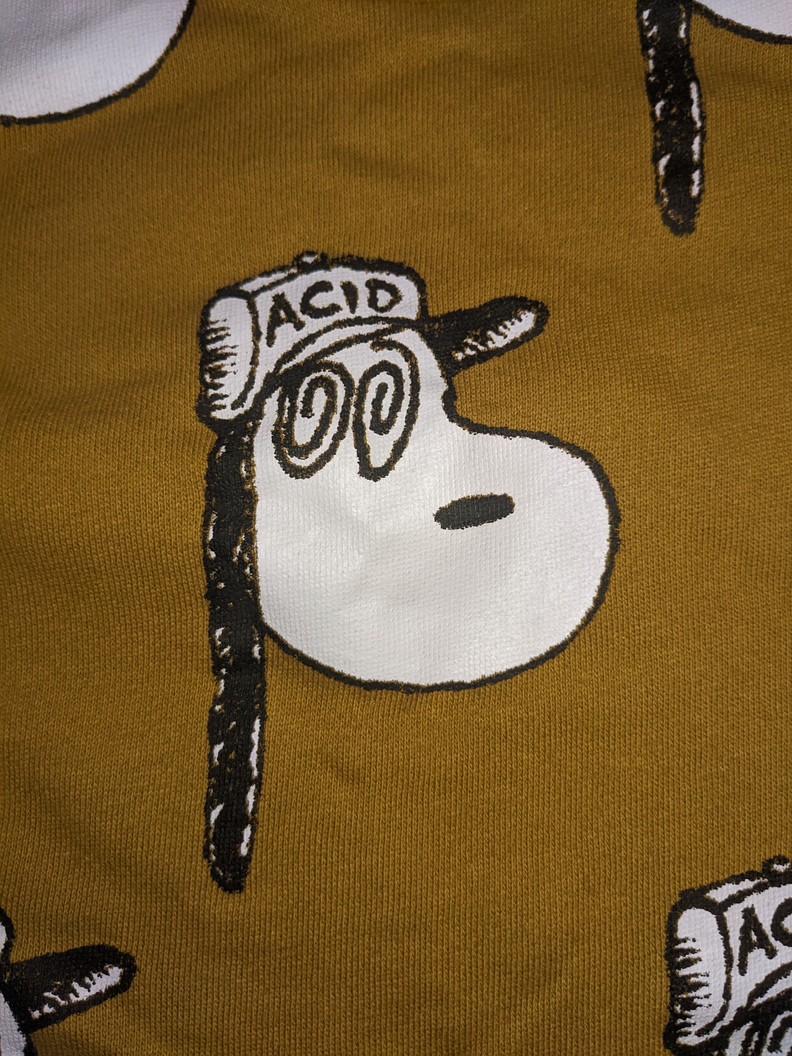 Fucking Awesome FA Snoopy Acid Crewneck Size US L / EU 52-54 / 3 - 6 Thumbnail