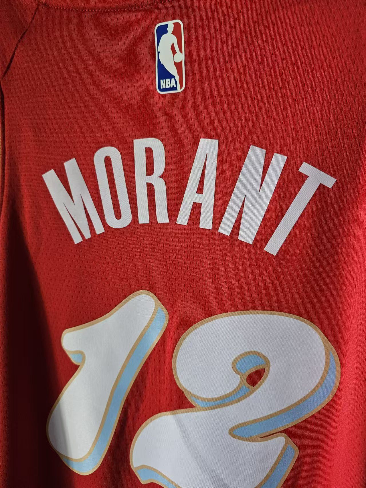NBA Memphis Grizzlies 12 Ja Morant Jersey City Edition Size US L / EU 52-54 / 3 - 4 Thumbnail