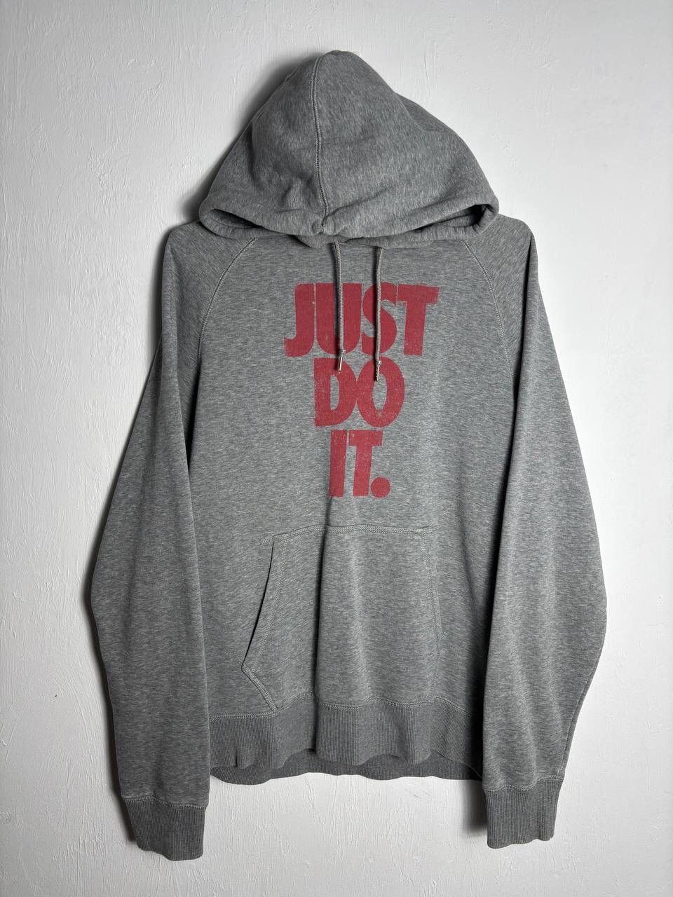 Nike 00’s Nike Vintage Boxy Just Do It Hoodie Size US L / EU 52-54 / 3 - 1 Thumbnail