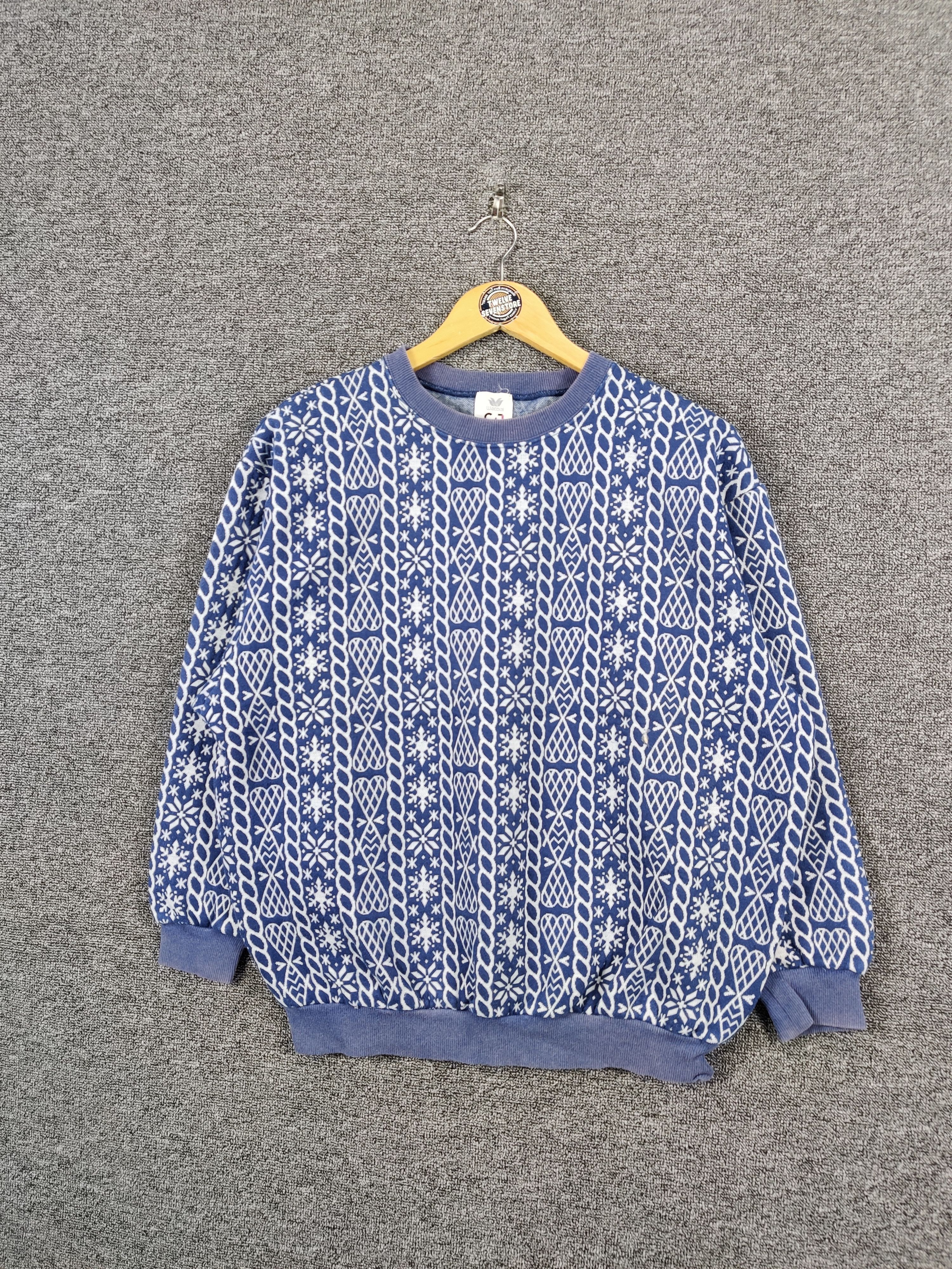 Japanese Brand Vintage Wacoal Sweatshirt Nice Design Size US L / EU 52-54 / 3 - 2 Thumbnail