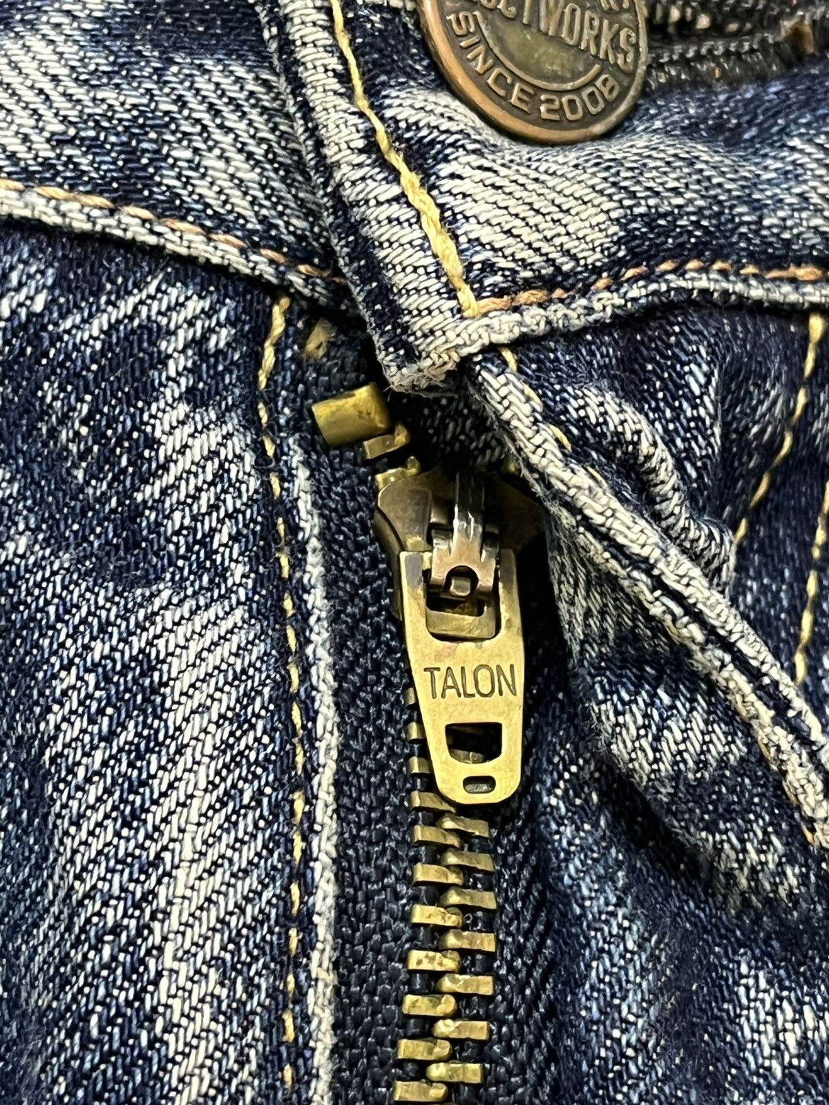 Nigo Vintage Japanese Cluct Selvedge Whiskers Denim Size US 32 / EU 48 - 14 Thumbnail