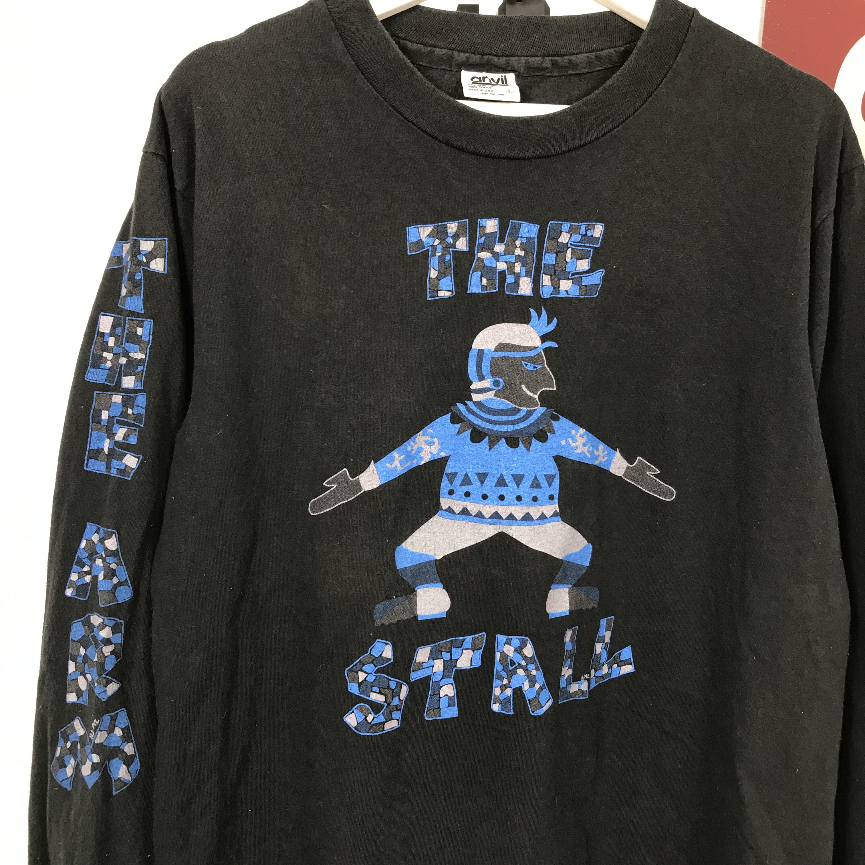 Band Tees Vintage art Dance or Die the stall Shirt New York Pop Art Size US L / EU 52-54 / 3 - 4 Thumbnail