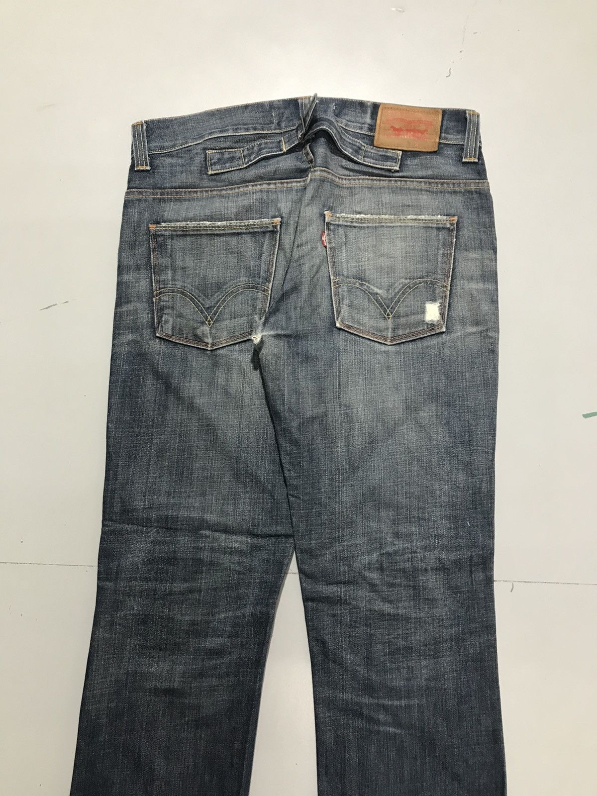 Levi's Vintage Levi’s buckle belt denim Size US 36 / EU 52 - 12 Thumbnail