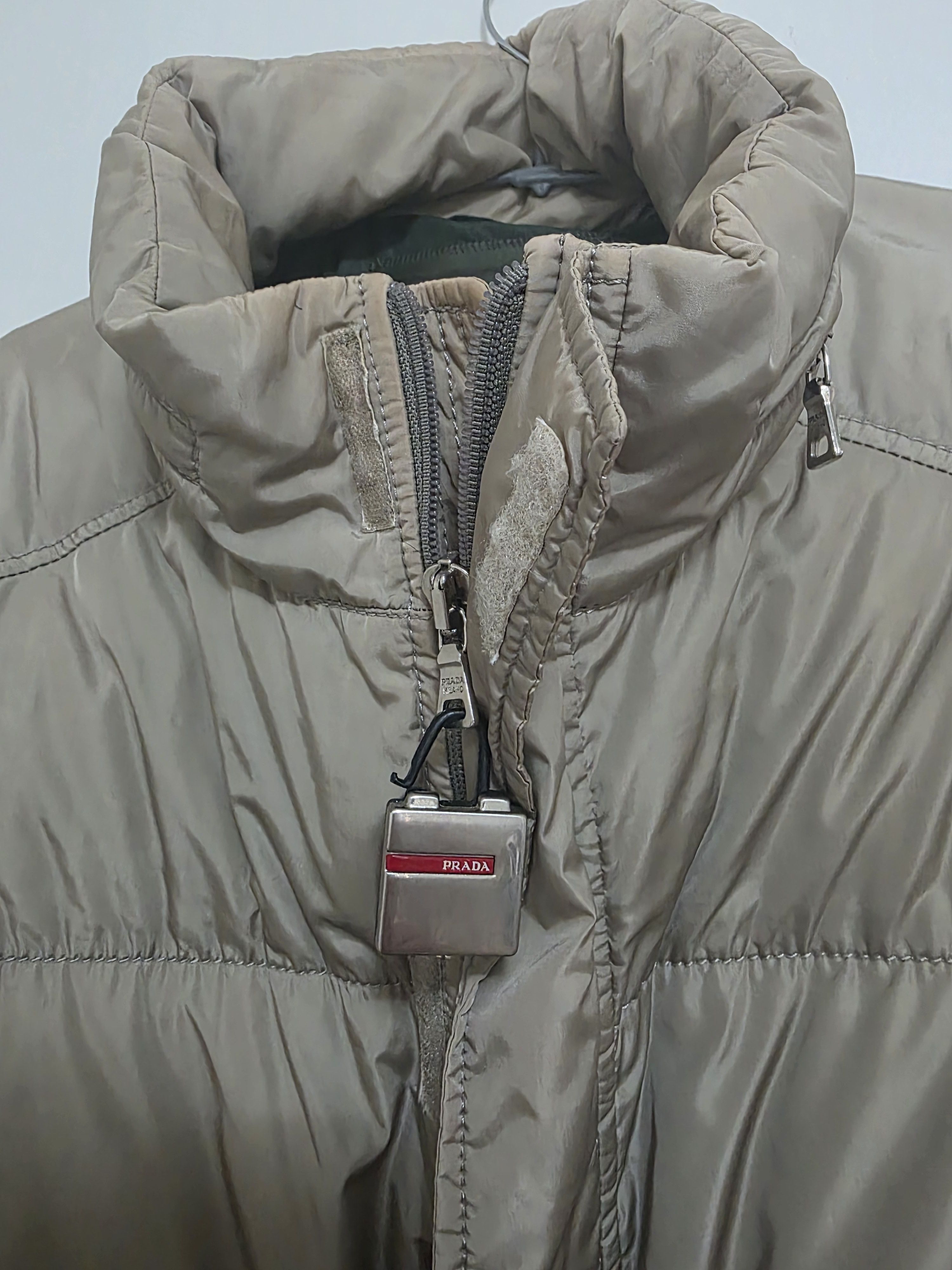 Prada Prada Nylon Puffer Jacket Size US XL / EU 56 / 4 - 3 Thumbnail