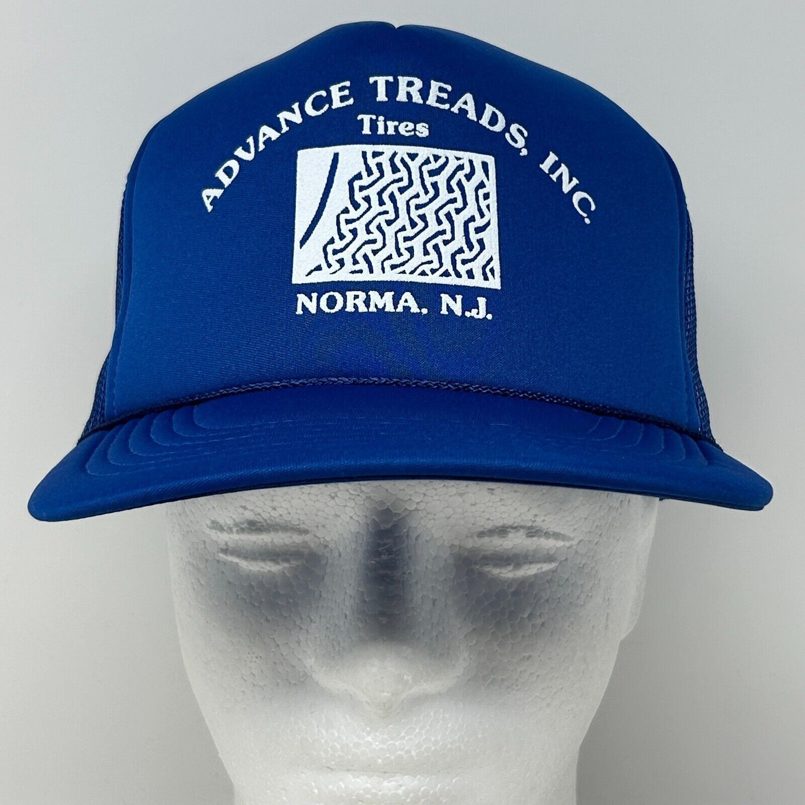Vintage Vintage Advance Treads Tires Trucker Hat Baseball Cap Size ONE SIZE - 2 Thumbnail