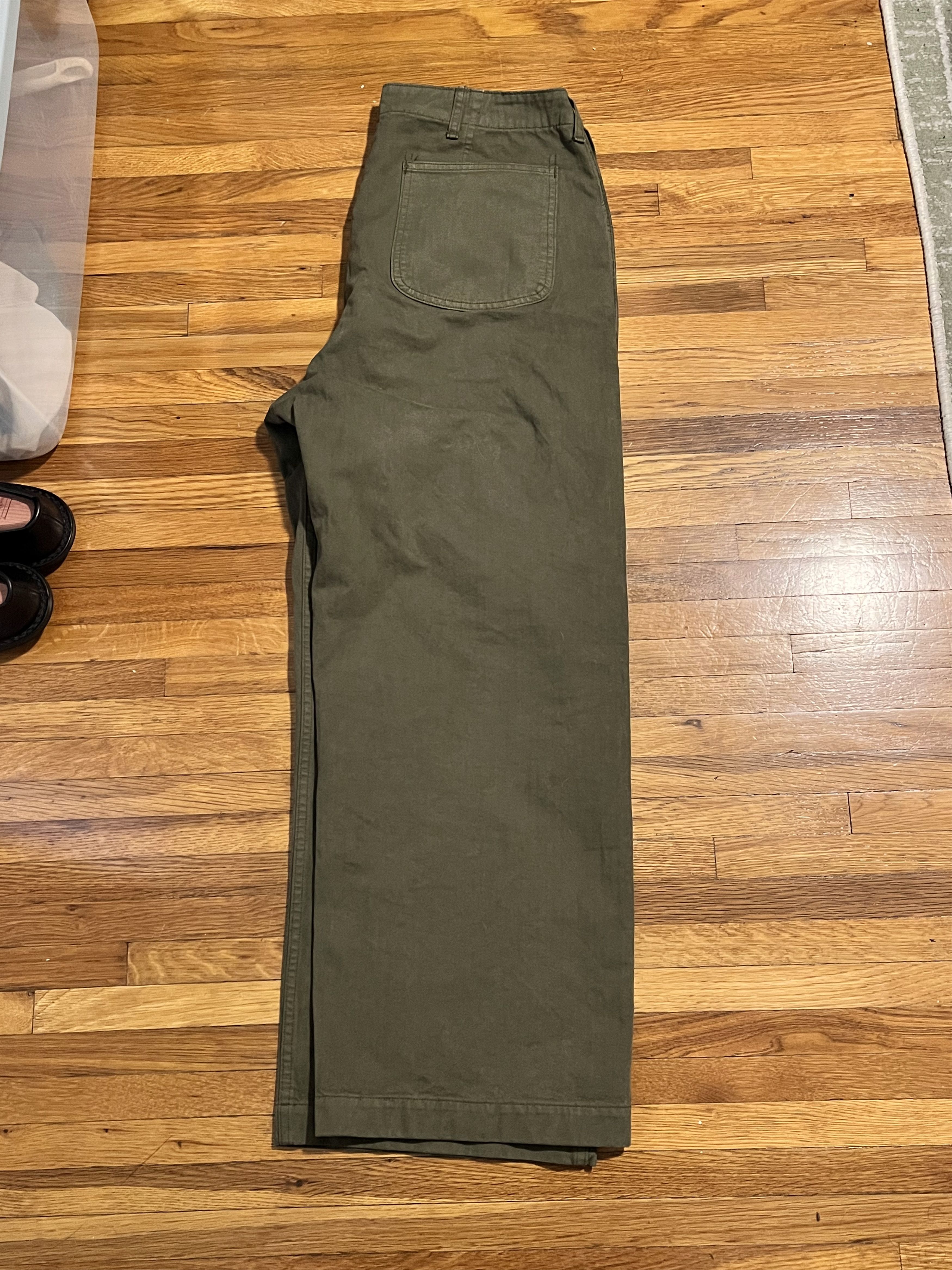 Orslow orSlow USMC Herringbone Wide Fit Utility Trousers Size US 33 - 1 Thumbnail