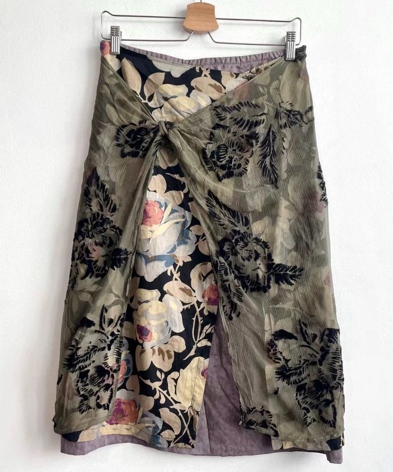 Dries Van Noten dries van noten size:40 The runway skirt 2506-Nextarrow Size 31" - 1 Thumbnail