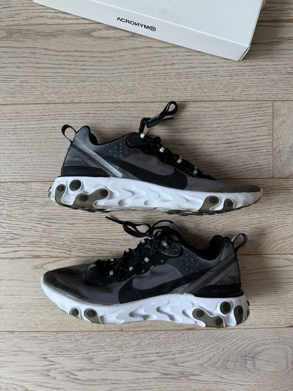 Nike React Element 87 Anthracite US9 Grailed