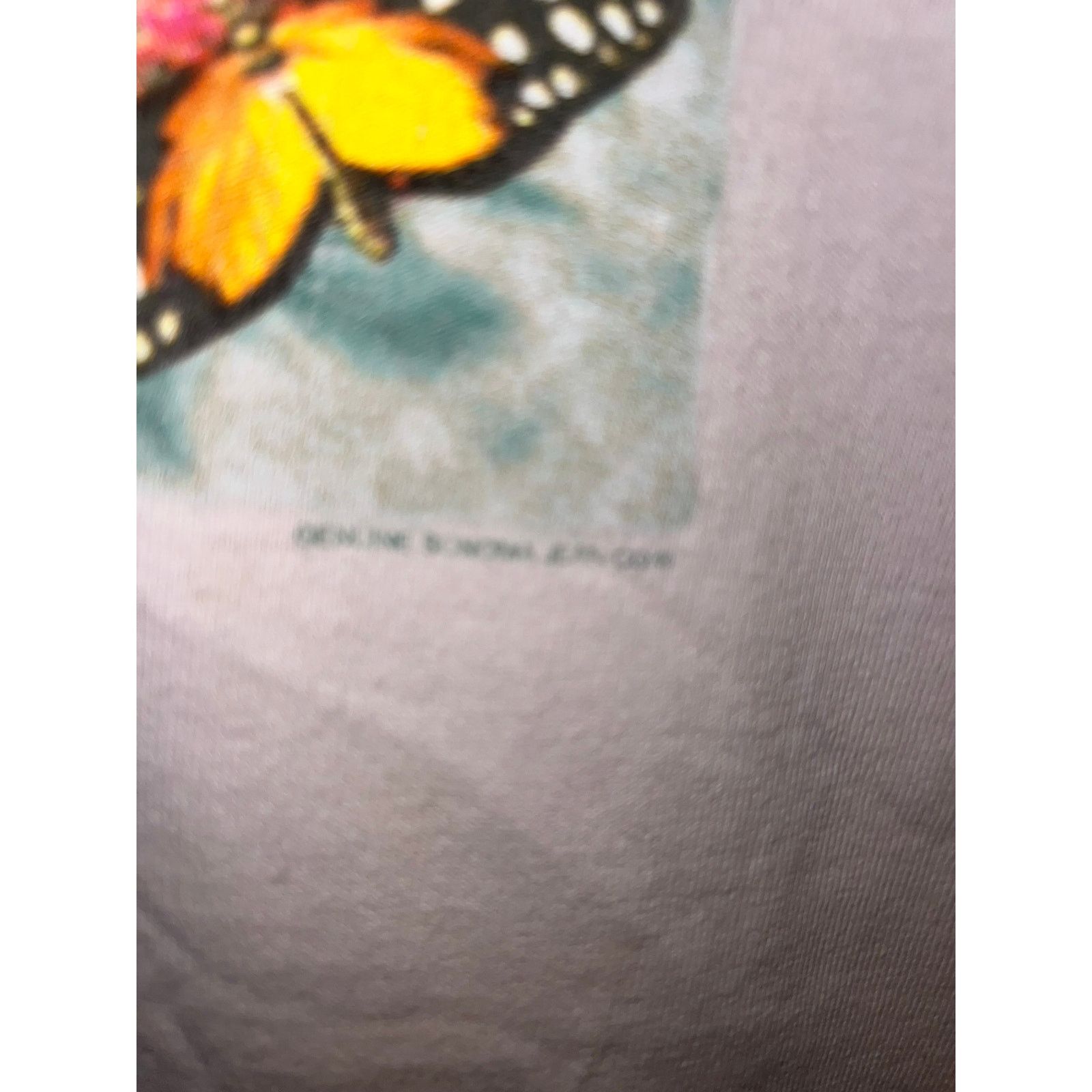 Sonoma Womens Summer Butterfly Shirt Garden Pink Tee Top 2003 Y2K M Size M / US 6-8 / IT 42-44 - 5 Thumbnail