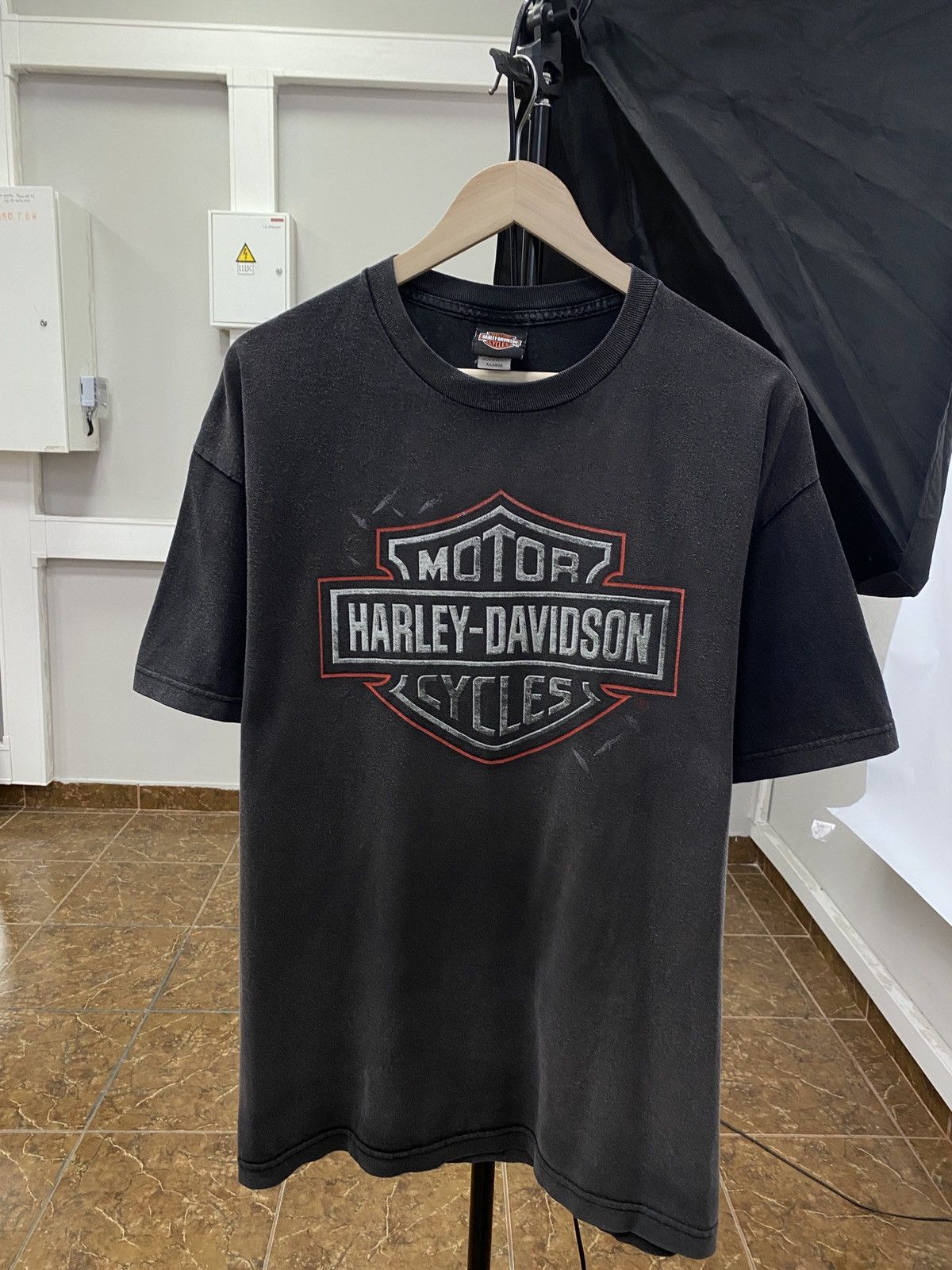Harley Davidson 🇺🇸 Vintage Y2K Harley Davidson Orlando Florida USA Choppers Size US XL / EU 56 / 4 - 2 Thumbnail