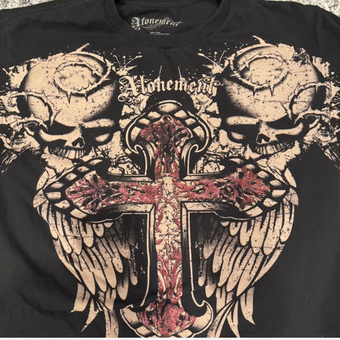 Affliction Vintage Tee Size US L / EU 52-54 / 3 - 2 Thumbnail