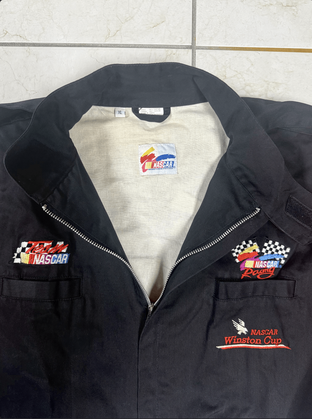 NASCAR NASCAR x Winston Cup Vintage 90s Racing Jacket Size US XL / EU 56 / 4 - 3 Thumbnail