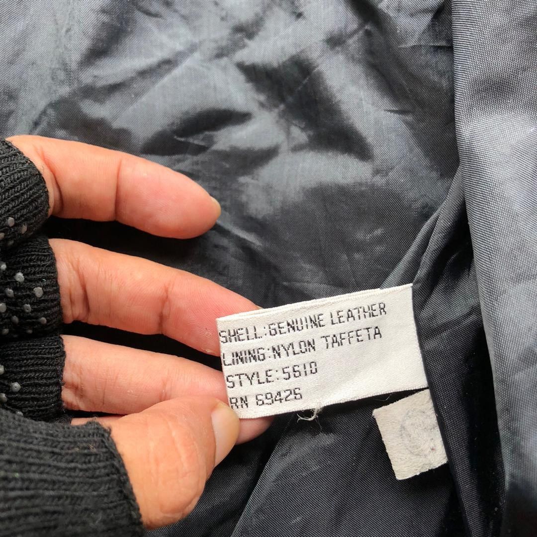 Tornado Mart Vintage japan YUCATAN BAY snow leopard leather jacket Size M / US 6-8 / IT 42-44 - 7 Thumbnail