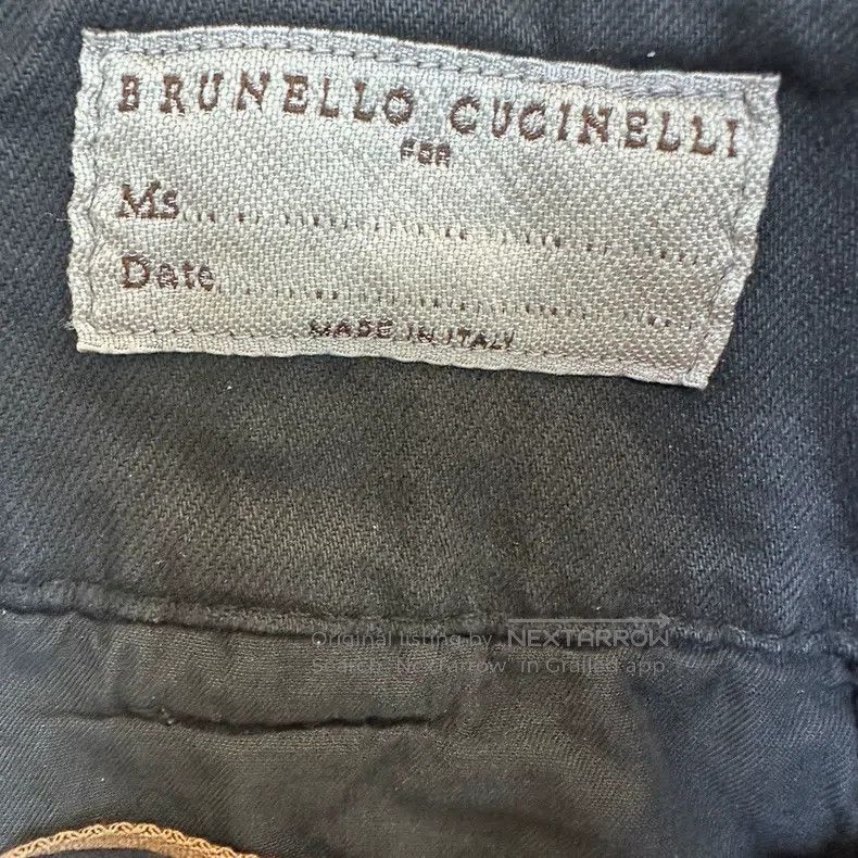 Brunello Cucinelli Brunello Cucinelli Casual wide-leg pants Size 26" / US 2 / IT 38 - 3 Thumbnail