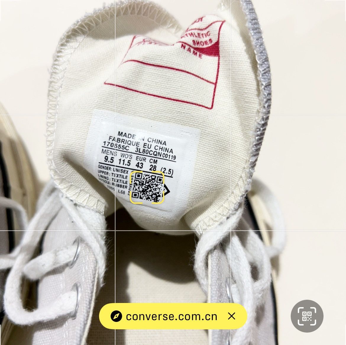 Converse Converse Chuck Taylor All-Star 70 Low 'Wolf Grey' 170555C Size US 9.5 / EU 42-43 - 11 Thumbnail