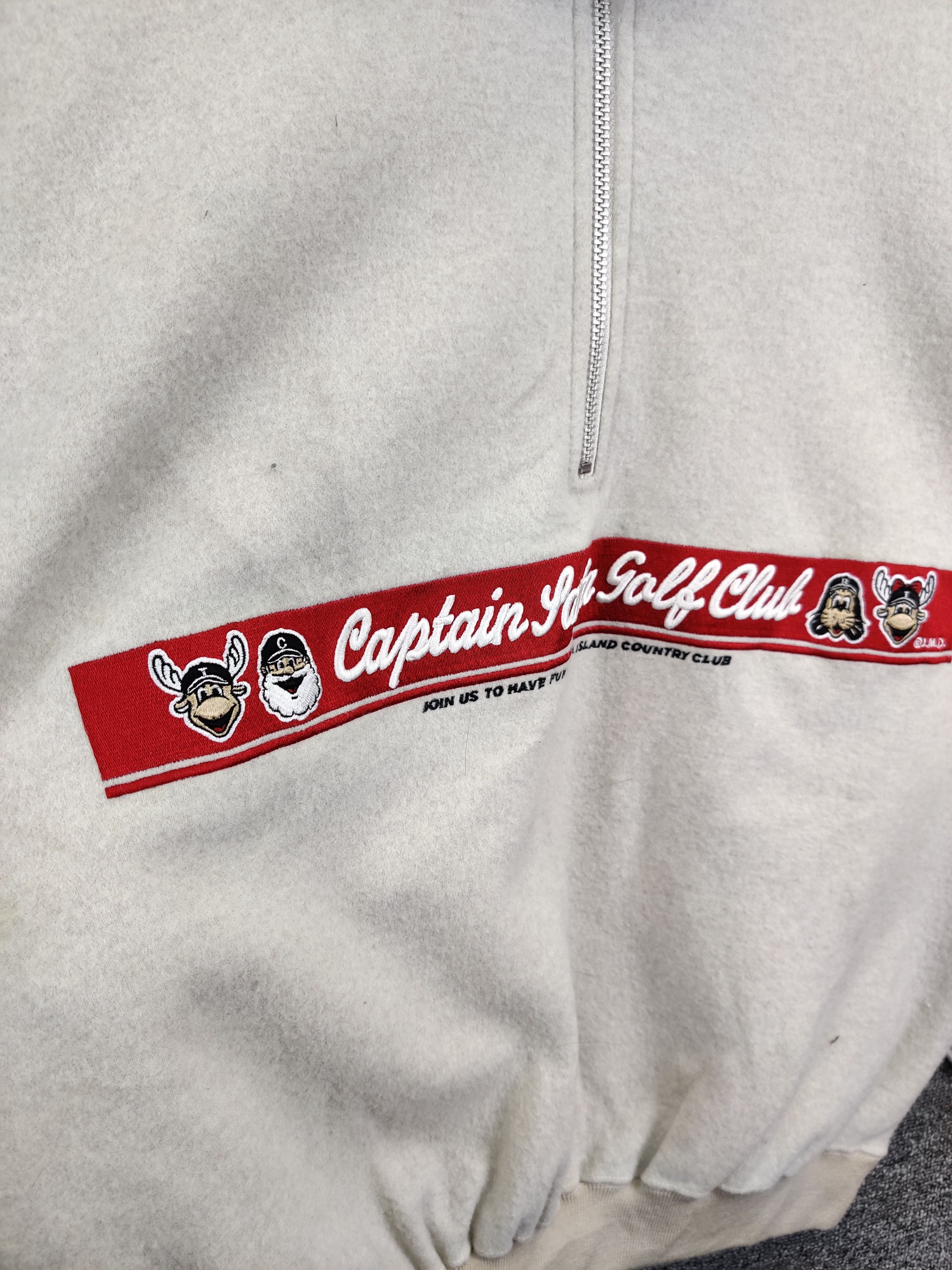 Captain Santors Vintage Captain Santa Golf Club Half Zip Sweatshirt Size US M / EU 48-50 / 2 - 7 Thumbnail