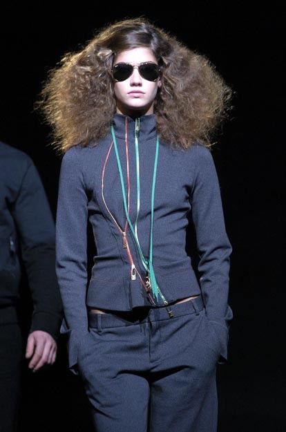 Dirk Bikkembergs Dirk Bikkembergs F/W2004 Double Tilted Zip Shirt Size XL / US 12-14 / IT 48-50 - 3 Thumbnail