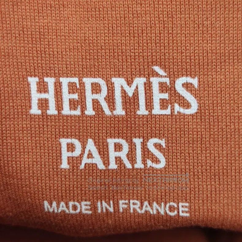 Hermes Hermes Pure cotton pocket pattern embroidered round neck s Size XS / US 0-2 / IT 36-38 - 5 Thumbnail