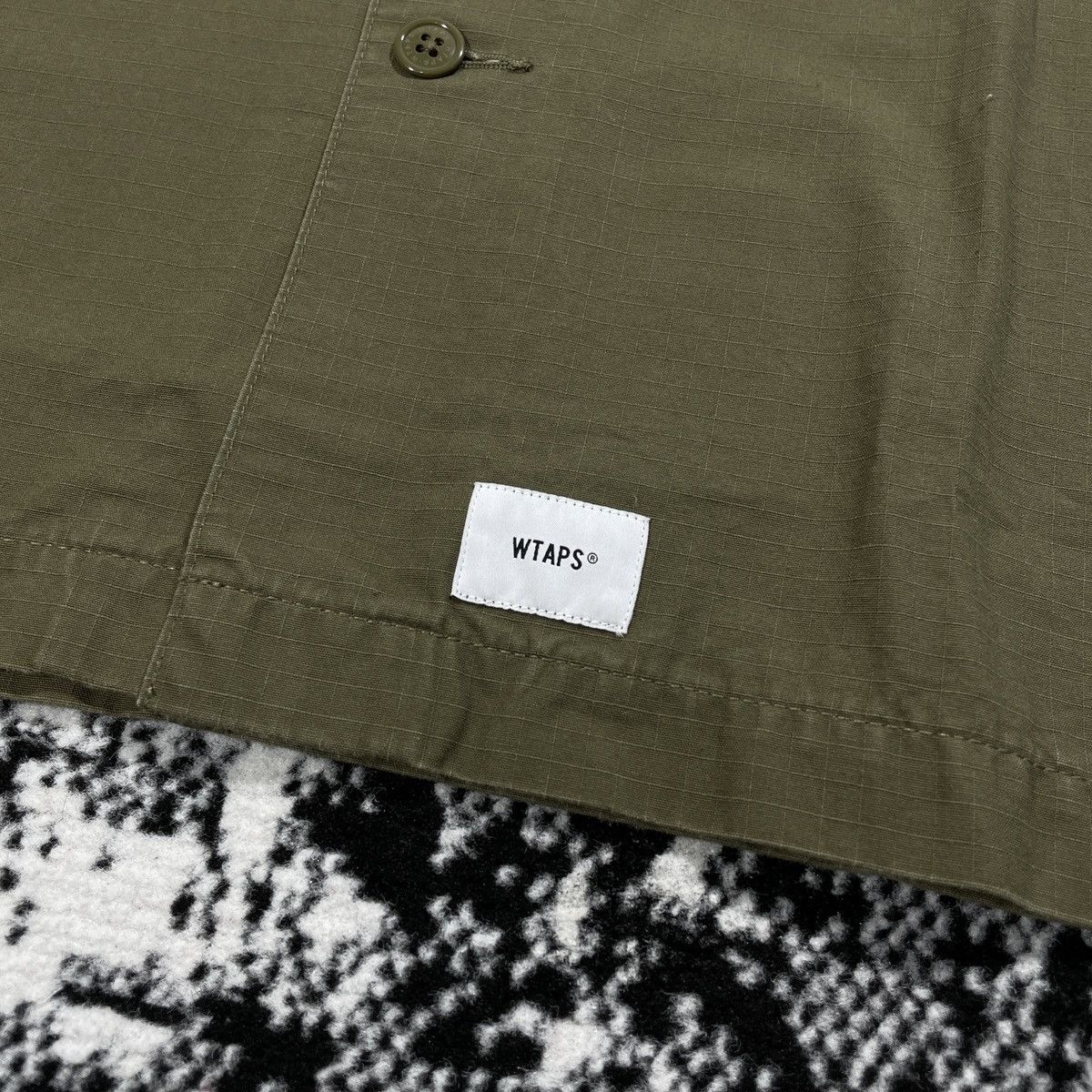 Japanese Brand WTAPS BUDS SS SHIRT COTTON RIPSTOP 2019 - M Size US M / EU 48-50 / 2 - 5 Thumbnail