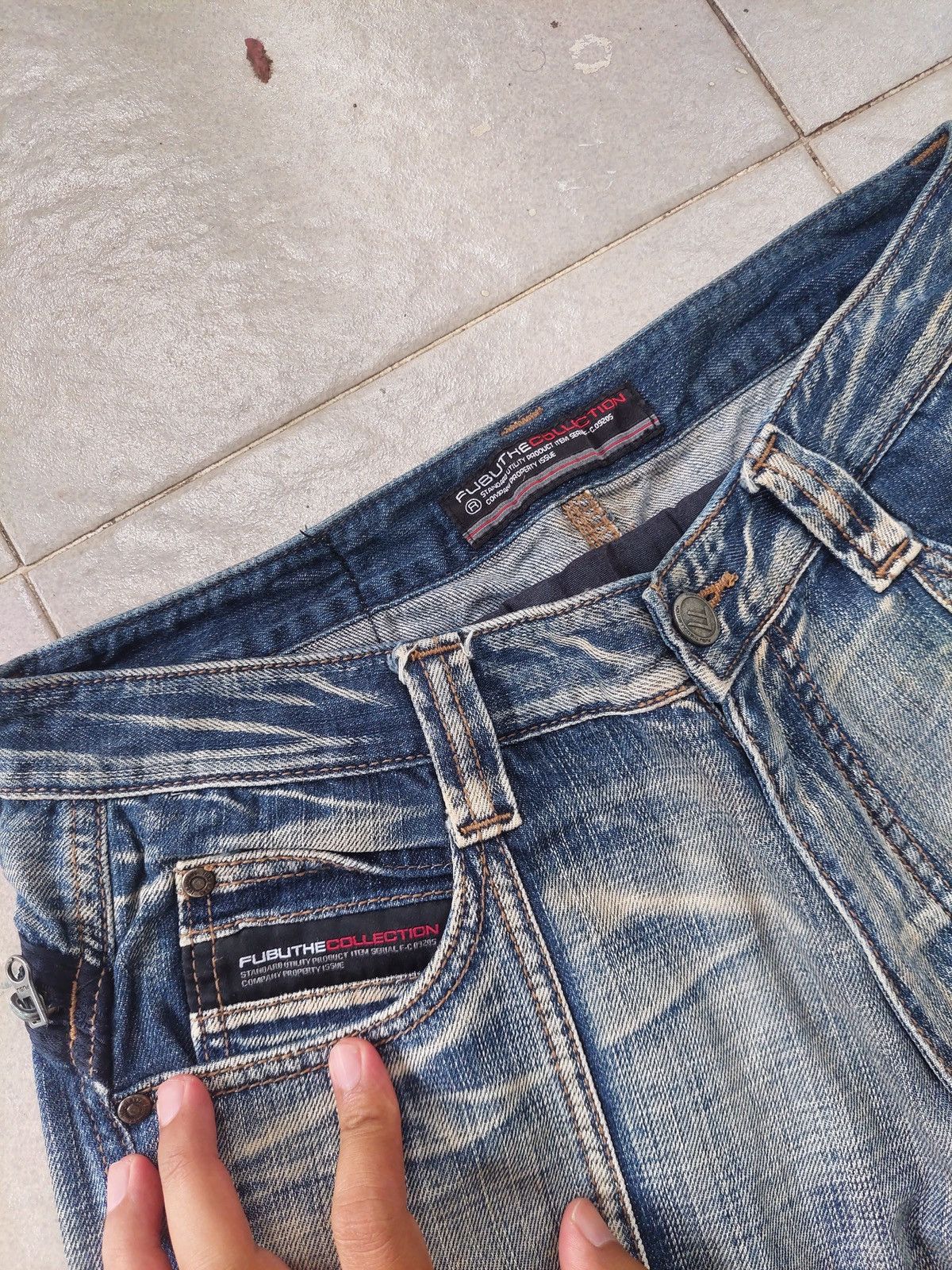 Fubu Fubu Jeans Big Logo Denim Pants Vintage Streetwear Size US 32 / EU 48 - 7 Thumbnail