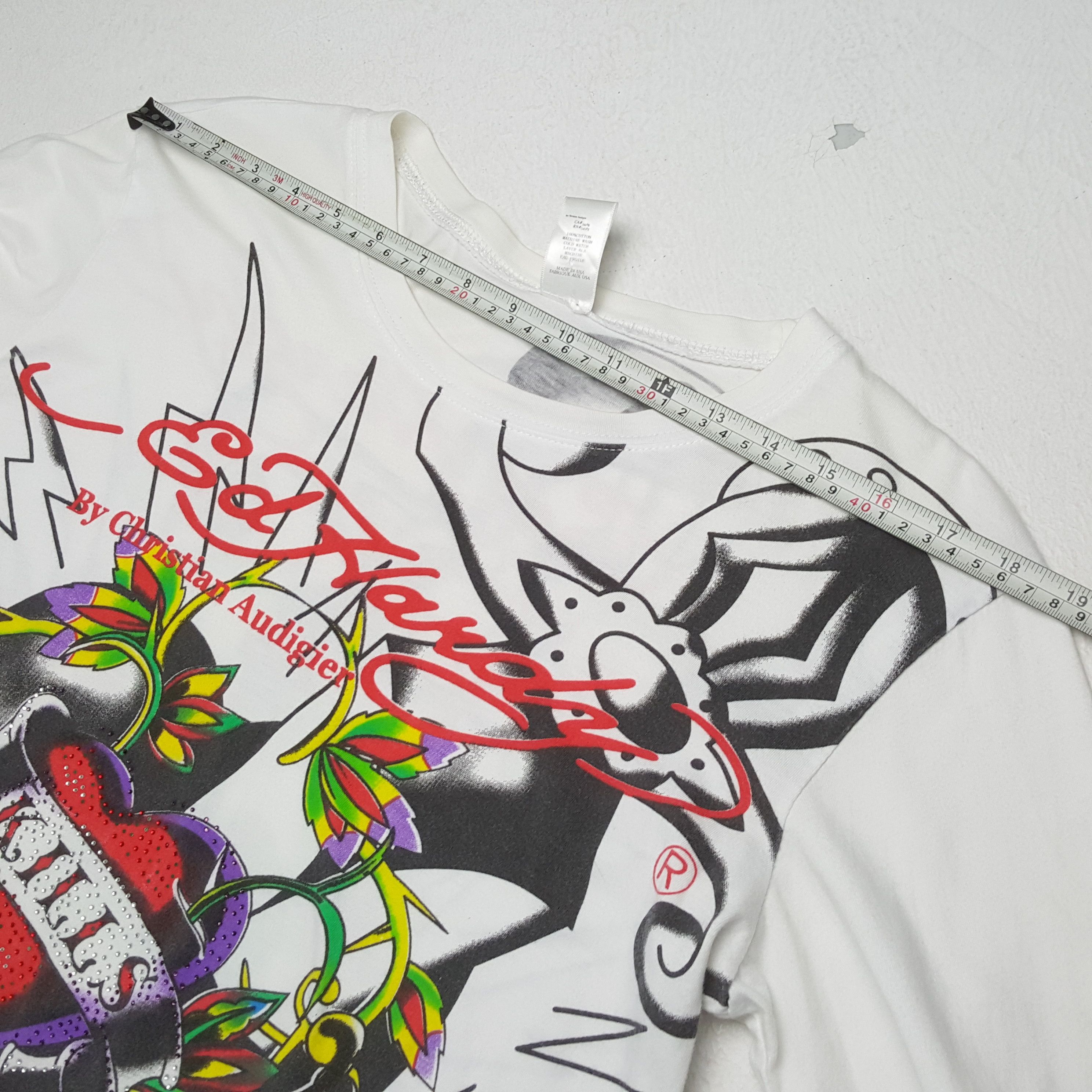 Ed Hardy ED HARDY Designer Brand Fashion Rock Punk Style Tshirt Size US L / EU 52-54 / 3 - 5 Thumbnail