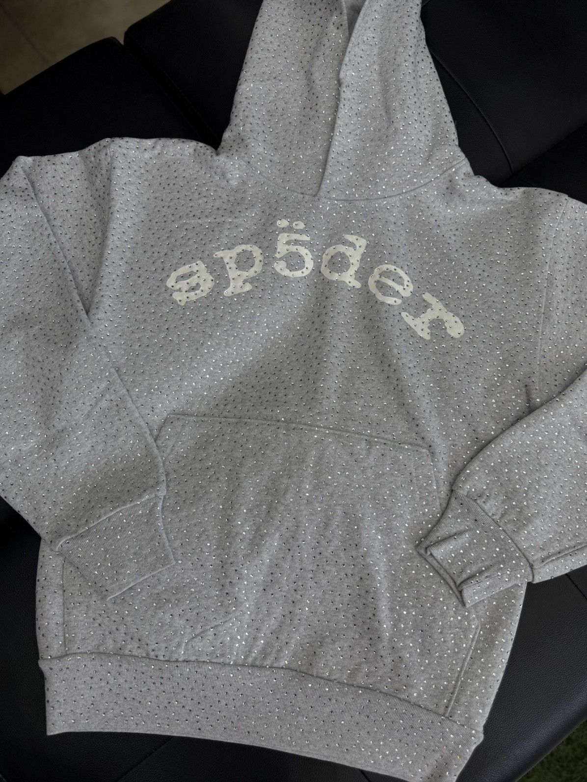 Sp5der Sp5der VVS Rhinestone Hoodie Size (XS) Brand New Size US XS / EU 42 / 0 - 4 Thumbnail