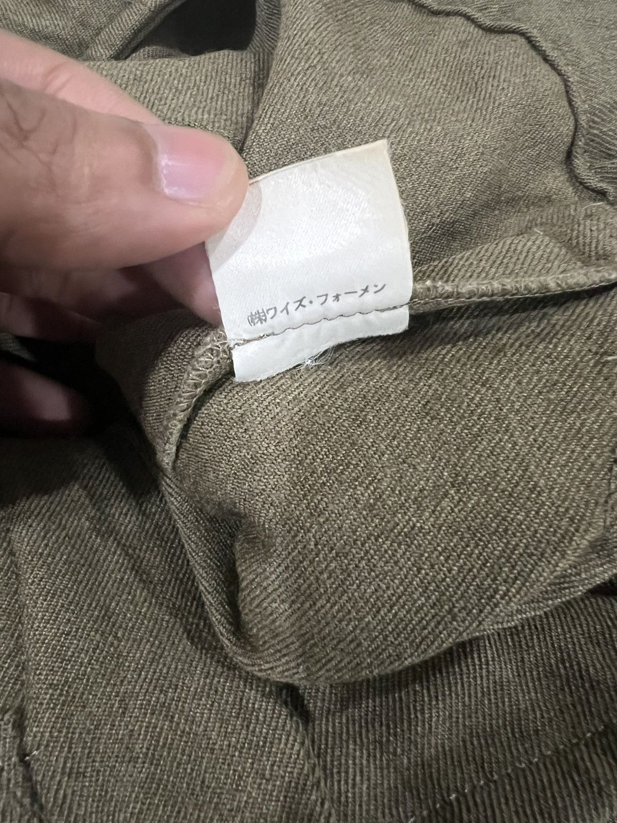 Yohji Yamamoto ARCIEVE 1980s Yohji Yamamoto Workshop Hook J-Cut Wool Pants Size US 32 / EU 48 - 12 Thumbnail