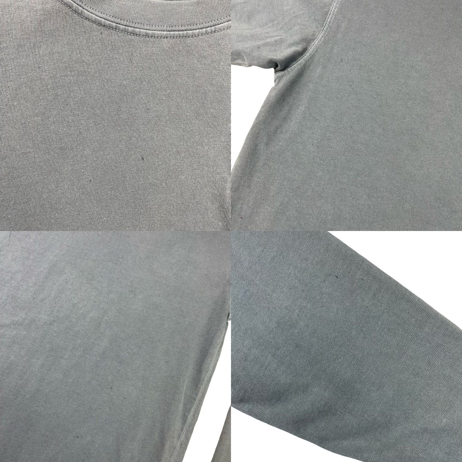 Vintage VTG Early Winters Men’s T-Shirt Gray 100% Organic Cotton Long Sleeve Crew Neck Embroidered Chest Large Mens Size US L / EU 52-54 / 3 - 8 Thumbnail