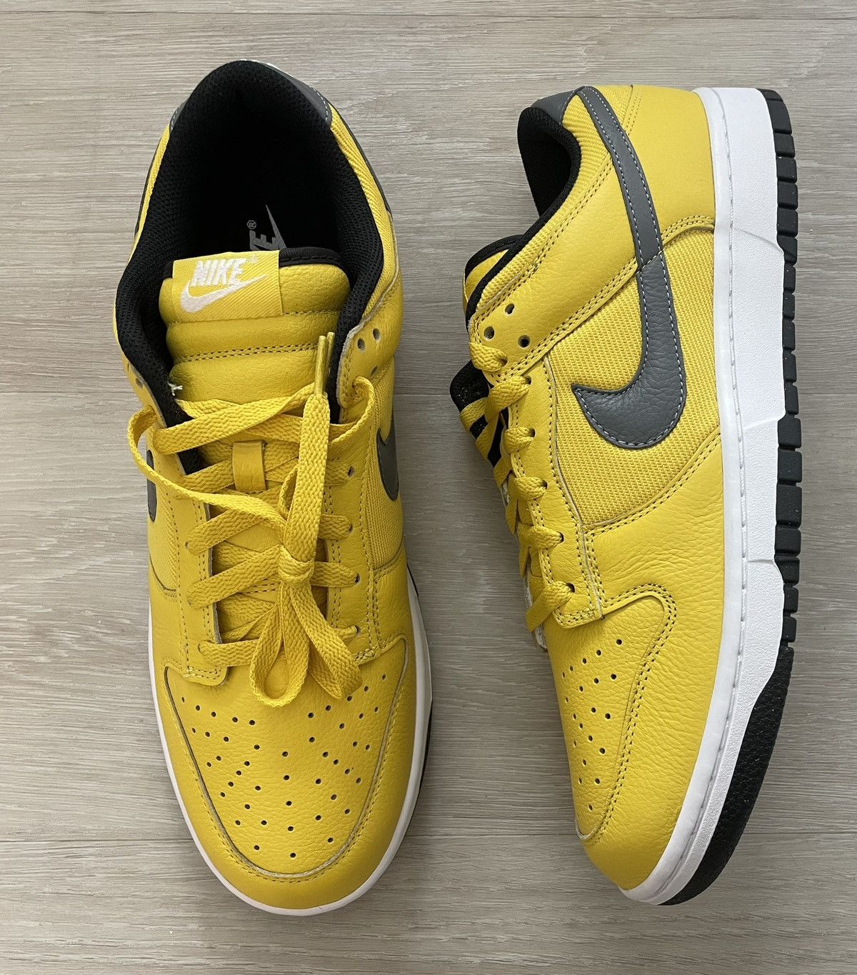 Yellow Tiffany Dunks Nike Dunk Low Retro Goldenrod Black Yellow