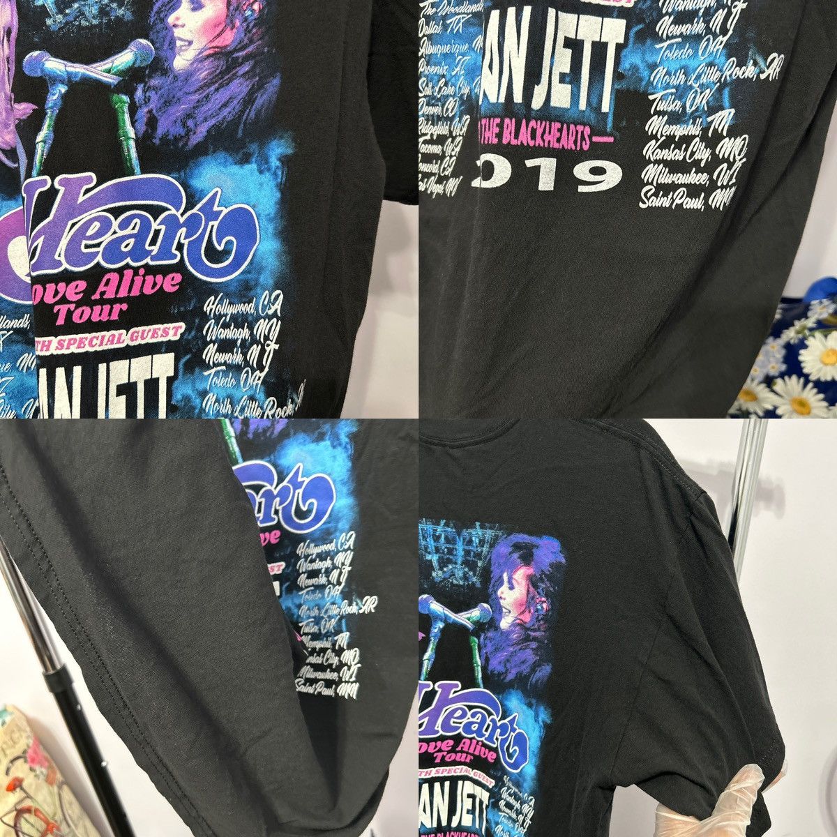 Alstyle Alstyle Heart Love Alice Black Graphic Tee Sz L - "Wally" Size US L / EU 52-54 / 3 - 21 Thumbnail